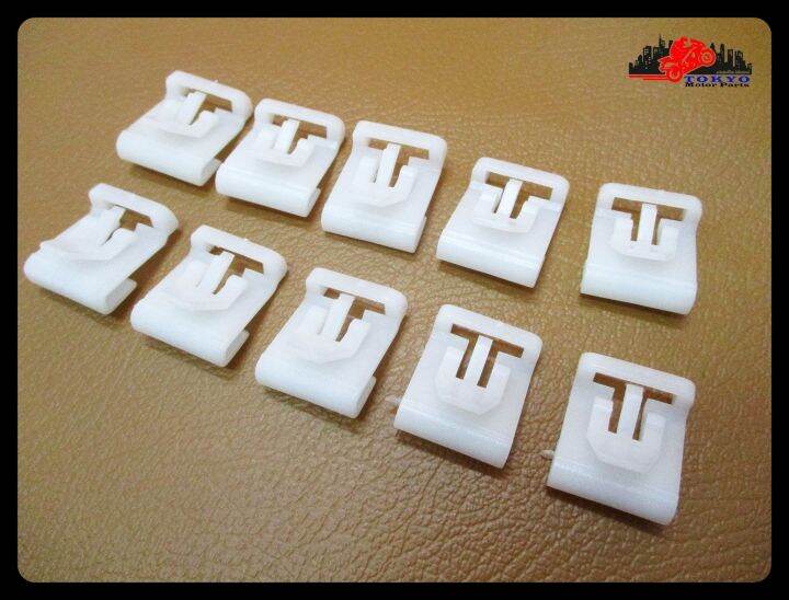 ford-marathon-95-door-wringing-water-clip-white-set-10-pcs-086-กิ๊บรีดน้ำประตู-สีขาว-10-ตัว-สินค้าคุณภาพดี