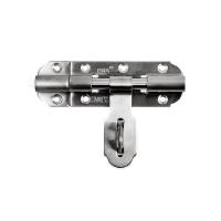 กลอนขวาง PMK 81-PMK30 4 นิ้ว สีสเตนเลสBARREL BOLT WITH HASP PMK 81-PMK30 4IN STAINLESS STEEL **ของแท้100%**