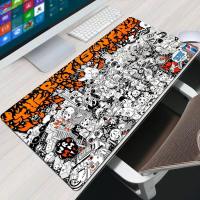 2023 Graffiti Mausepad Mouse Pad Xxl Extended Desk Mat 900x400 Gaming Mousepad Overlock  Gamer Deskmat Laptop Keyboard Mouse Mats