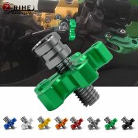 ●▥ Universal Motorcycle Accessories Billet Clutch Cable Wire Adjusting Screw For kawasaki Z125 2019 Z300 2003-2018 Z750 2007-2012