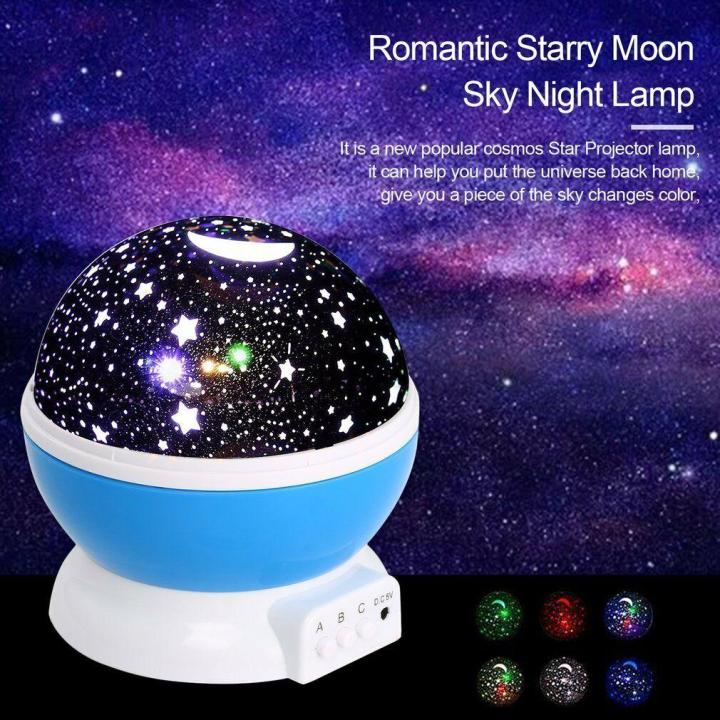 โคมไฟดาว-เครื่องฉายดาวในห้องนอน-ตกแต่งบ้านด้วยแสงโรแมนติกยามค่ำคืน