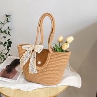 [COD] Ladies 2023 New Tote Cotton Rope Braided Handbag Messenger