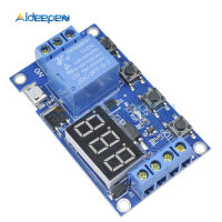 DC 5V 12V 24V ไฟ LED ดิจิตอลรีเลย์หน่วงเวลา Trigger CYCLE TIMER DELAY SWITCH Circuit Board เกมส์จับเวลาโมดูลควบคุม DIY-HGJHJ STORE