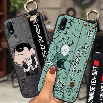 Anti-knock Waterproof Phone Case For Wiko Jerry4/Y70 armor case Phone Holder Cute Cartoon Anti-dust Lanyard Soft Cover