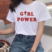 Feminist Ullzang T Shirt The Future Is Feminism Graphic T Shirt Power Cartoon Tshirt 90S Gildan Spot 100% Cotton