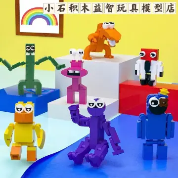 2023 Rainbow Friends Building Blocks Set, 8 Colors Action Figures