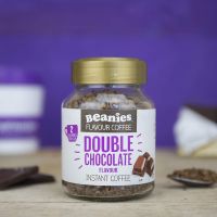 Beanies Coffee Instant Decaf Double Chocolate กาแฟพร้อมชง น้ำหนัก 50 กรัม นำเข้าจากอังกฤษ EXP.01/12/24