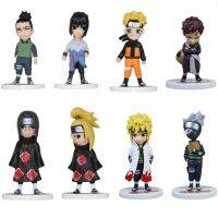 1ชิ้นแอคชันฟิกเกอร์นารูโตะน่ารัก Shikamaru Kakashi Jiraiya Tsunade โมเดลของขวัญเด็กพีวีซี