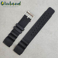 Qinband ยางซิลิโคนสายนาฬิกาข้อมือกันน้ำนาฬิกาข้อมืออุปกรณ์เสริมทั่วไปสายรัดข้อมือเปลี่ยนพร้อมเครื่องมือ20มม. 22มม. 24มม.