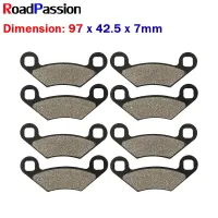 Motorcycle Front Rear Brake Pads Disks For For POLARIS 325 400 500 550 XP Hawkeye Sportsman Forest X2 570 Forest Tractor EFI UTE