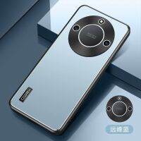 【Ready】 Honor x50 mobile phone case new metal alloy self-contained lens film Huawei x50 all-inclusive anti-fall soft edge protective cover