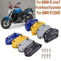 สำหรับ BMW R NineT Pure Racer Scrambler R1200R R 1200 R รถจักรยานยนต์เบรคหน้าคลัทช์อ่างเก็บน้ำน้ำมันเชื้อเพลิงฝาครอบ2013 -2017