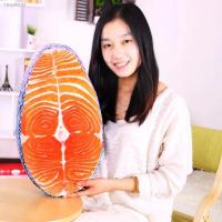 ✌℗✷ Washable Amusing Simulation Tasty Salmon Fish Sushi Pillow Cushion Creative Design Home Decor