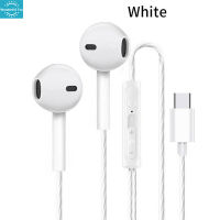 WT 【พร้อมส่ง】เบสหูฟังควบคุมสายไฟแบบ In-Ear ชนิด C หูฟังเพลงสเตอริโอหูฟังเอียร์บัดแบบมีไมโครโฟนสปอร์ต【cod】