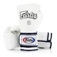 Fairtex pro Training Gloves BGV9 Mexican Style Genuine Leather White  MMA K1 , นวมแฟร์แท็กซ์ BGV9 สีขาว สไตล์เม็กซิกัน ทำจากหนังแท้