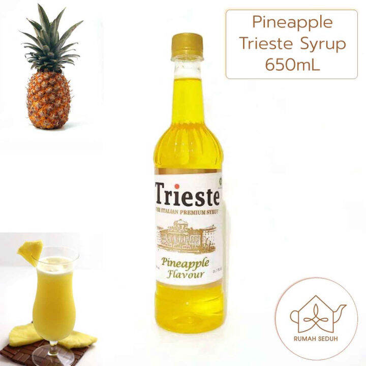Trieste 650mL Pineapple Syrup - Sirup Buah Nanas | Lazada Indonesia