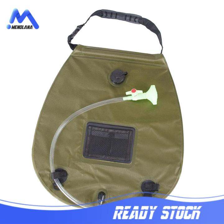 menolana Camping Shower Bladder Travel Backpacking Water Tank Outdoor