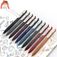 【Ready Stock】 ☊ C13 NIKKI 1pc 0.5mm Multi-Color Press Gel Pen Retro Quick Dry Ink Large-Capacity Refill