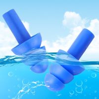 ♟ Soft Silicone Earplugs Waterproof Swimming Ear Plugs Reusable Noise Reduction Sleeping Ear Plugs Hearing Protector With Box 2023