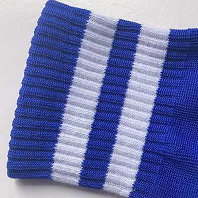 Uni Knee High Double Stripes Athletic Soccer Football Tube Socks Non-Slip for s&amp;Children JL