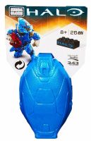 Mega Bloks HALO Metallic 3 Blue Drop Pod Metallic Blue Elite CNJ46