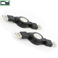 USB link cable retractable USB2.0 male to male extension cable USB data cable