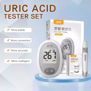 STAETAS Thiết bị xét nghiệm axit uric cho người già Test Monitor Full Kits
