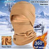 ▼♤ Winter Polar Coral Fleece Men Face Mask Neck Warmer Beanies Thermal Head Cover Tactical Military Sports Scarf Ski Caps