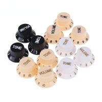 KR-3Pcs/set New Plastic Guitars Knob 1-Volume 2-Tone Control Knobs For Guitar Accessories