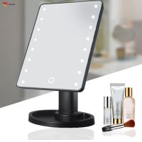 Professional LED Light Makeup Mirror Adjustable Light 16/22 TouchScreen Table Mirror