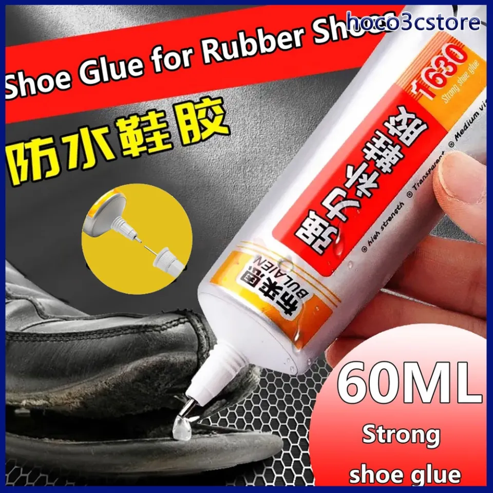 Shoe Glue for Rubber Shoes Waterproof Barge Cement for Shoes