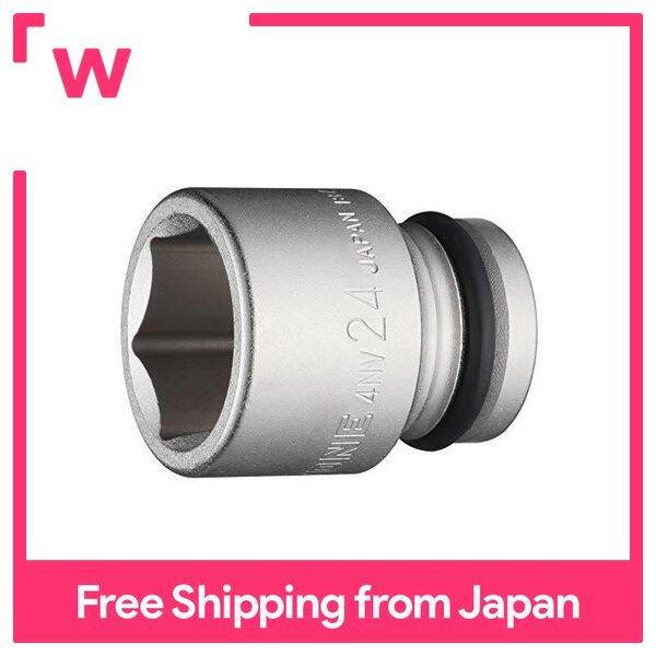 TONE HP4NV-21 Impact Socket 1/2" Drive, 21mm Double Side - Rust Resistant For Impact Wrenches - View #3