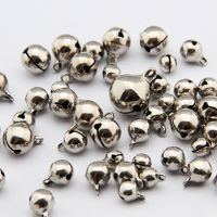 50pcslot Small Jingle Bells Coppe New Year Festival Jewelry Pendant Metal Fit Christmas Decor 3Sizes 6810mm