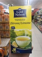 Imported from Italy LORD NELSON Lemon Green Tea 25 Sachets Makeup care accessories