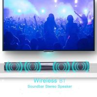 20W Portable Wireless Column Soundbar ​​Bluetooth-compatible Speaker Powerful 3D Music Sound bar Home Theater Aux For PC