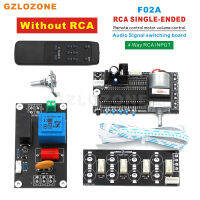 F02A RCA Single-End Remote ALPS Motor Volume Control Board รองรับอินพุตเสียง4ทาง (ไม่มี RCA)