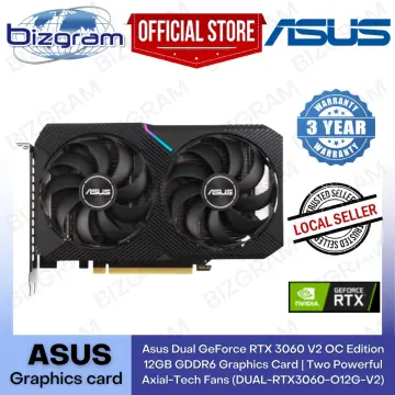 ASUS GeForce RTX 3060 Dual V2 OC Graphics DUAL-RTX3060-O12G-V2