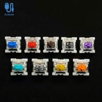 ELEONE คีย์บอร์ดแบบกลไก DIY RGB LED SMD คีย์บอร์ดเล่นเกมอุปกรณ์เสริม3Pin Clicky Compatible Linear Tactile Outemu สวิตช์เครื่องกล Lube สวิตช์คีย์บอร์ดแบบกลไกปุ่มคีย์บอร์ดเงียบ