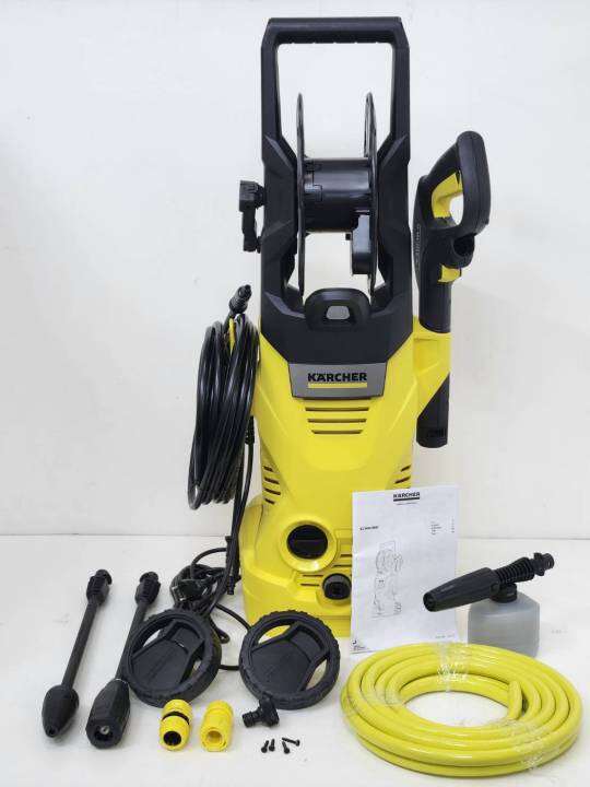 เครื่องฉีดน้ำแรงดันสูง-กำลัง-1400วัตต์-แรงดันน้ำ-110บาร์-ยี่ห้อ-karcher-รุ่น-k-2-kr-kap-รับประกัน-1ปี