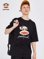 ✼☬ Paul Frank / Big Mouth Monkey เสื้อยืดลําลองสไตล์เกาหลีสําหรับผู้ชาย