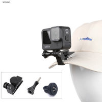 หมวกโลหะคลิป FIXED Mount CLAMP ปรับผ้าใบ Sun CAP ผู้ถืออะแดปเตอร์ 1/4 สำหรับ DJI OSMO Action 2 Insta360 กล้อง GoPro-glsunjugdd