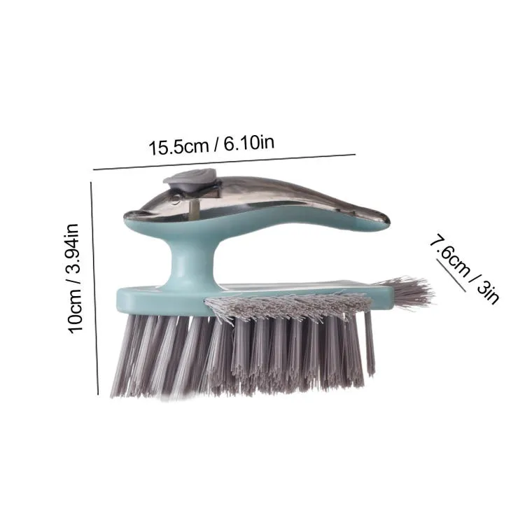 Scrub Brush Flexible Laundry Brush With Dolphin Handle Soft Hair