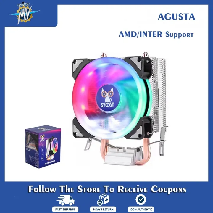 CPU Cooler Computer CPU Radiator AMD CPU/Intel Cooler CPU Heatsink Case