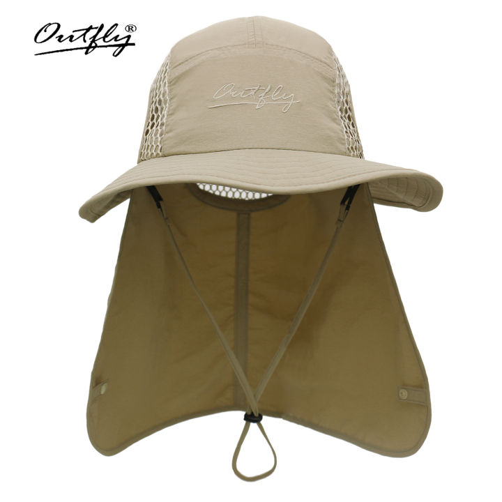 cw-cross-border-spring-and-summer-new-neck-protection-integrated-bucket-hat-mens-outdoor-sports-sunhat-fishing-sun-hat-shawl-hat