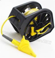 Yellow Cable Reel GEO Earth Ground Resistance Testing Meter Test Leads Use For 1621 1623 1625 Kyoritsu 4105A 4105AH 4102A