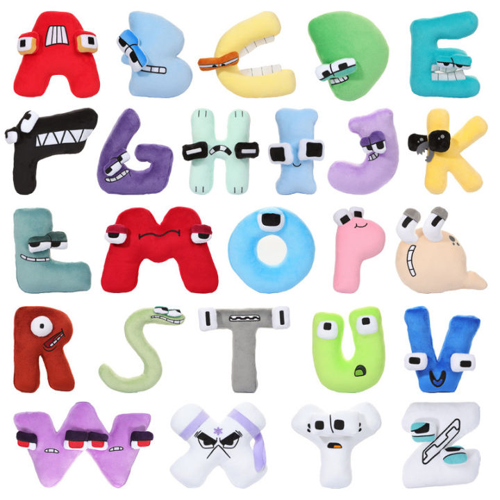 New Arrival Alphabet Lore Alphabet Legend Plush Toy Doll Children's ...