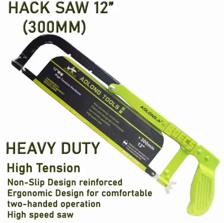 Jazzstone High Quality Hack Saw Frame Set Multifunction Hacksaw
