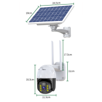 กล้องพลังงานแสงอาทิตย์ 4G/WIFI 5MP กล้องวงจรปิด Solar HD 1920P Wireless Camera สัญญาณเตือนการตรวจจับ PIR ของมนุษย์ เสียงอินเตอร์คอมระยะไกล ฟังชัด รองรับการ์ดหน่วยความจำ 16-128G