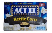Bắp nổ lò vi sóng ACT II - Kettle Corn 3 gói 78g hộp 234g - Popcorn
