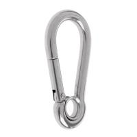 LazaraLife สแตนเลสสปริง carabiner พวงกุญแจเครื่องมือเดินป่าตั้งแคมป์คลิป 5/7/8 เซนติเมตร